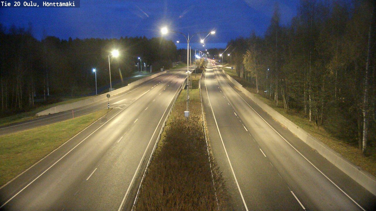 Kelikamerat Kuva Tie 20 Oulu, Hönttämäki, Oulu, Pohjois-Pohjanmaa