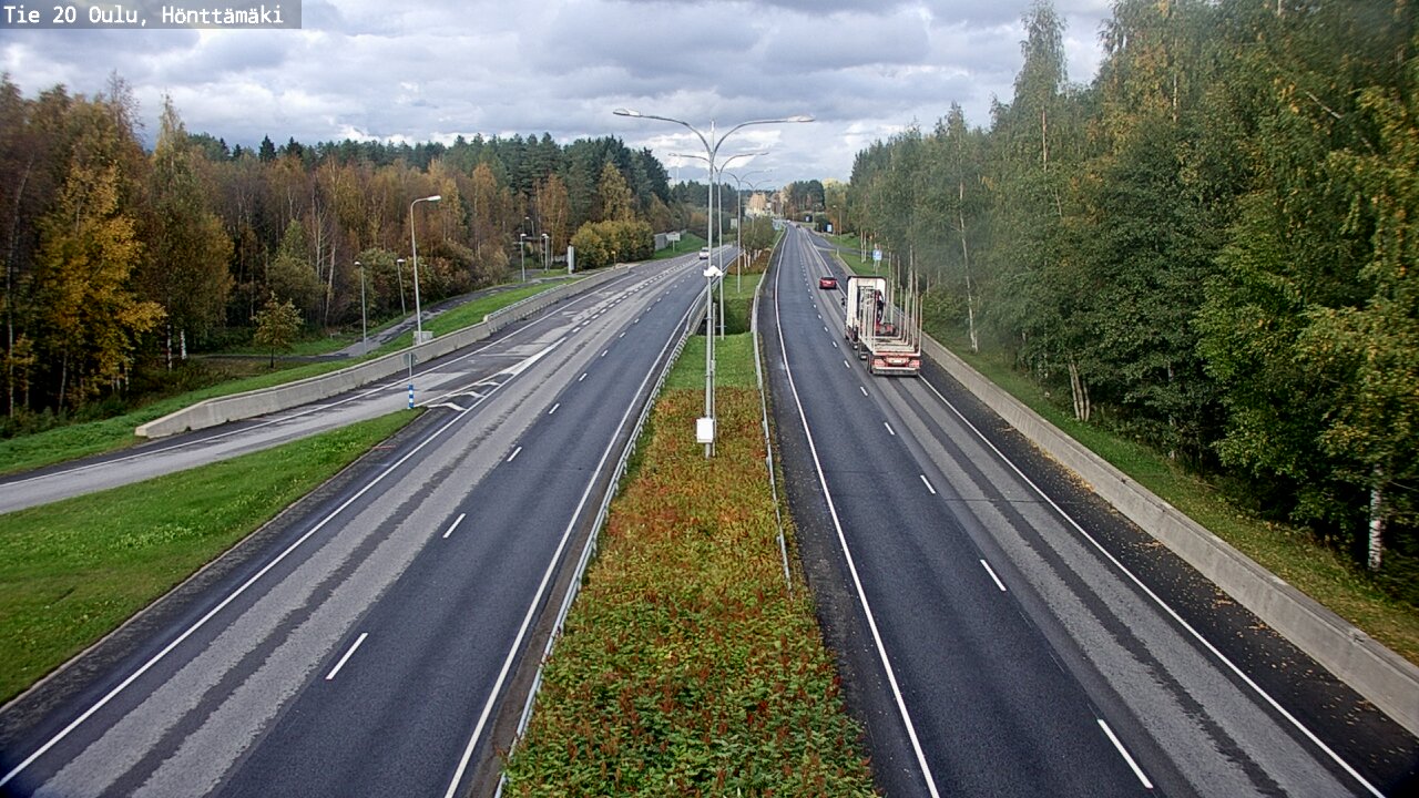 Kelikamerat Kuva Tie 20 Oulu, Hönttämäki, Oulu, Pohjois-Pohjanmaa