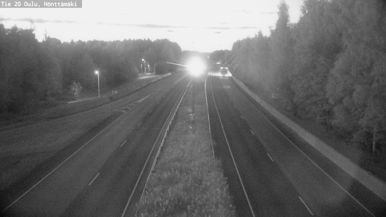 Kelikamerat Kuva Tie 20 Oulu, Hönttämäki, Oulu, Pohjois-Pohjanmaa