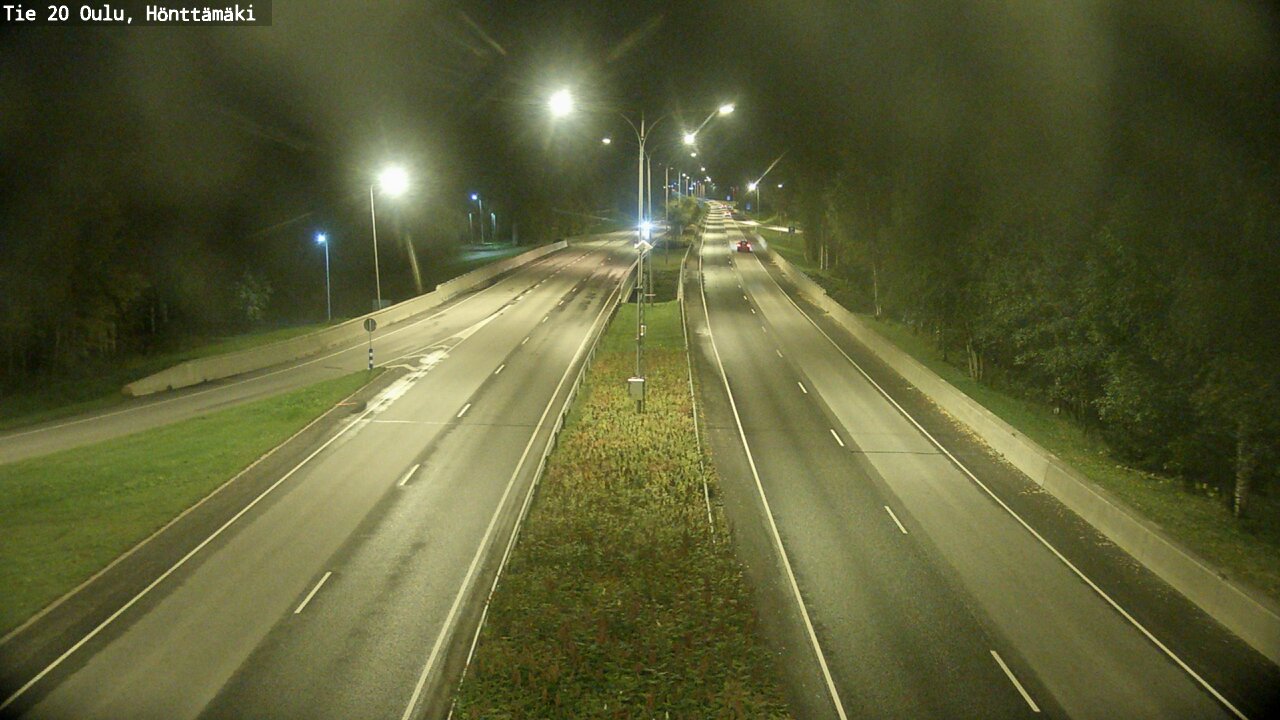 Kelikamerat Kuva Tie 20 Oulu, Hönttämäki, Oulu, Pohjois-Pohjanmaa