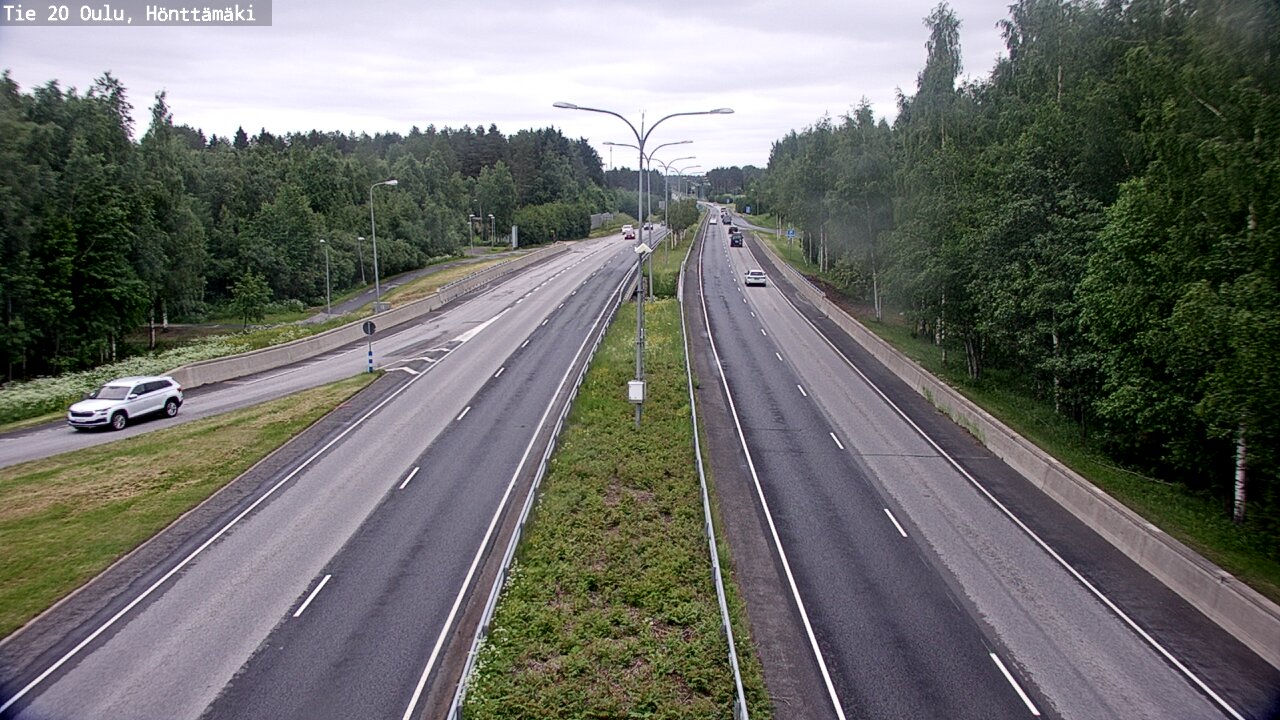 Kelikamerat Kuva Tie 20 Oulu, Hönttämäki, Oulu, Pohjois-Pohjanmaa