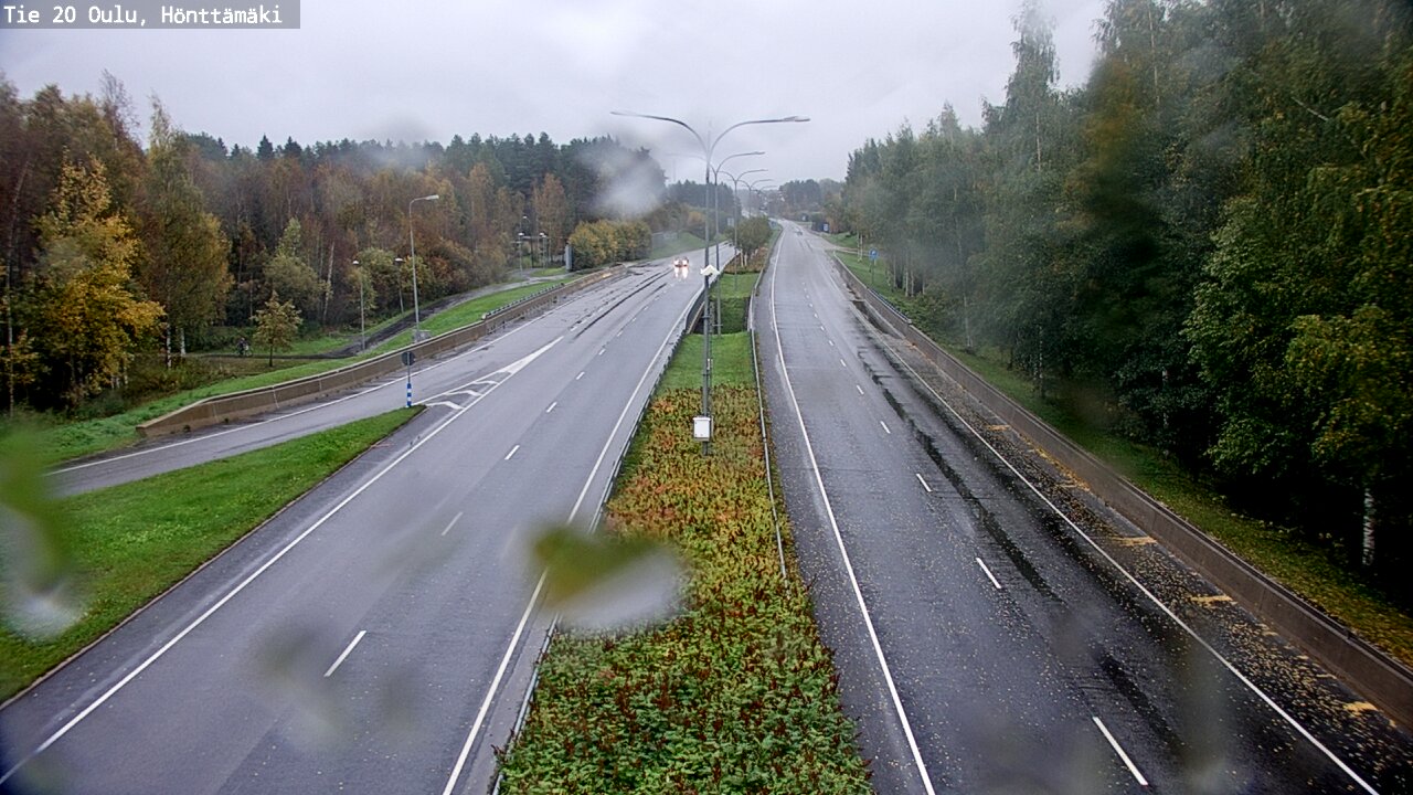 Weather Camera Image Road 20 Oulu, Hönttämäki, Oulu, Pohjois-Pohjanmaa