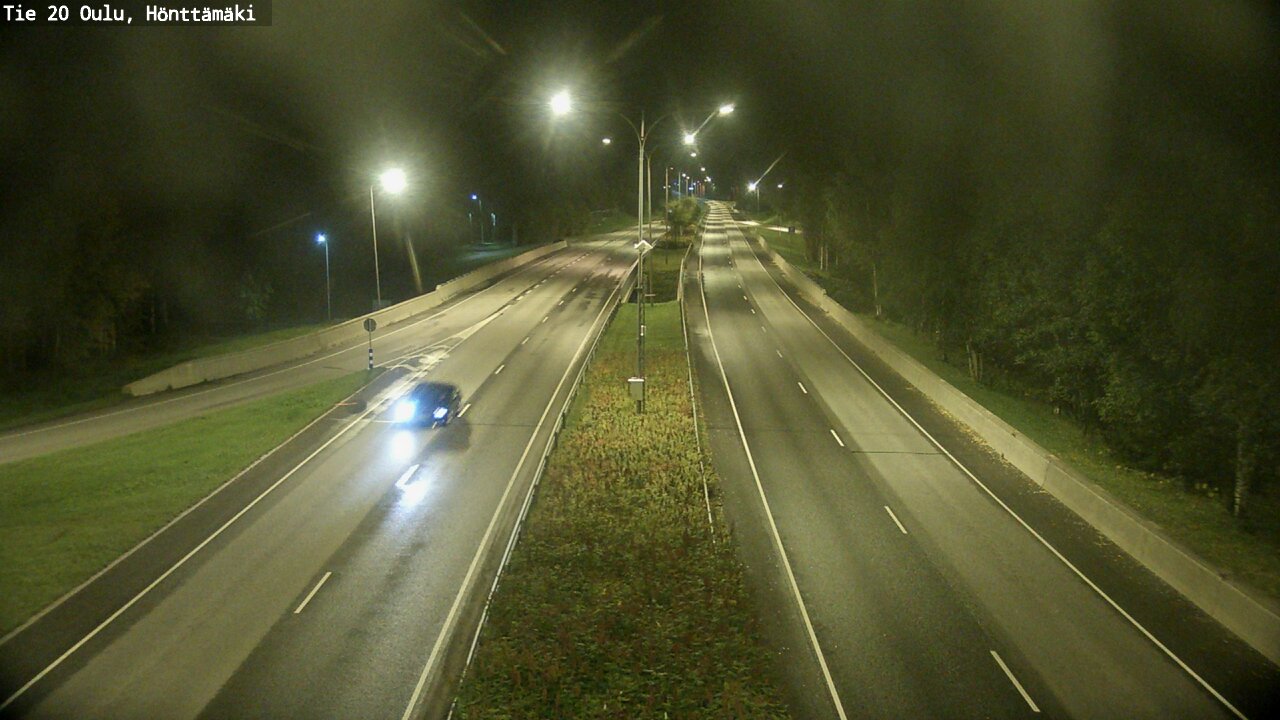 Kelikamerat Kuva Tie 20 Oulu, Hönttämäki, Oulu, Pohjois-Pohjanmaa