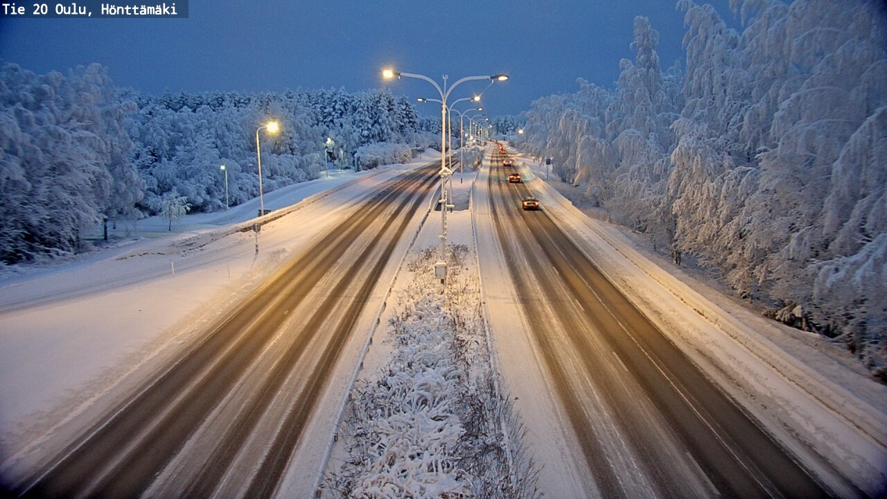 Kelikamerat Kuva Tie 20 Oulu, Hönttämäki, Oulu, Pohjois-Pohjanmaa