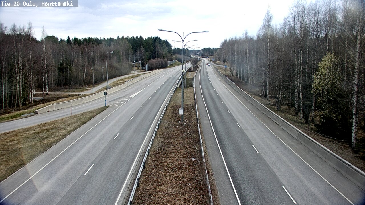 Kelikamerat Kuva Tie 20 Oulu, Hönttämäki, Oulu, Pohjois-Pohjanmaa