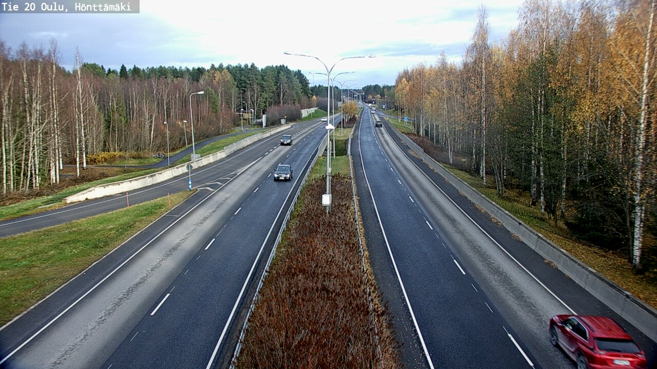 Kelikamerat Kuva Tie 20 Oulu, Hönttämäki, Oulu, Pohjois-Pohjanmaa