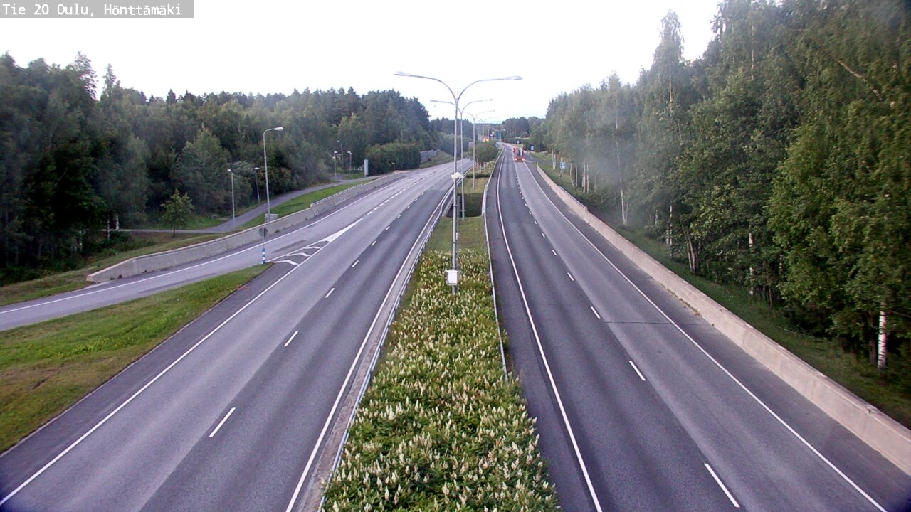 Kelikamerat Kuva Tie 20 Oulu, Hönttämäki, Oulu, Pohjois-Pohjanmaa