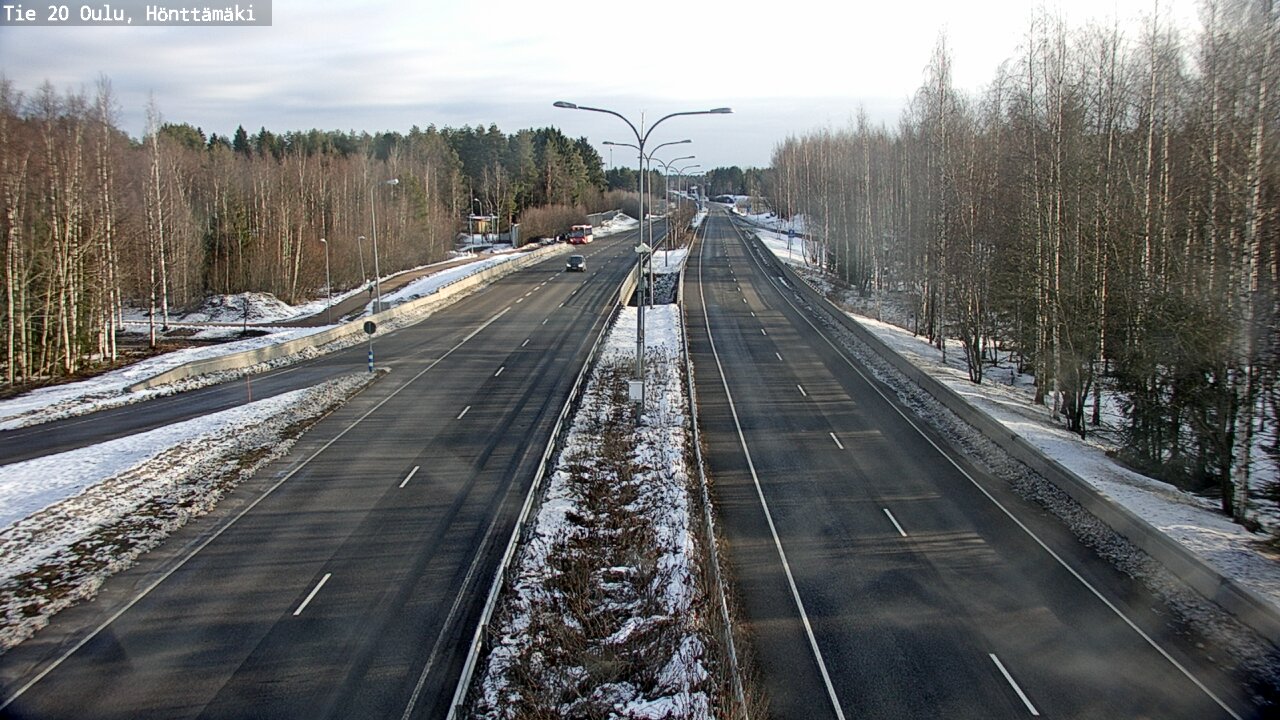 Kelikamerat Kuva Tie 20 Oulu, Hönttämäki, Oulu, Pohjois-Pohjanmaa