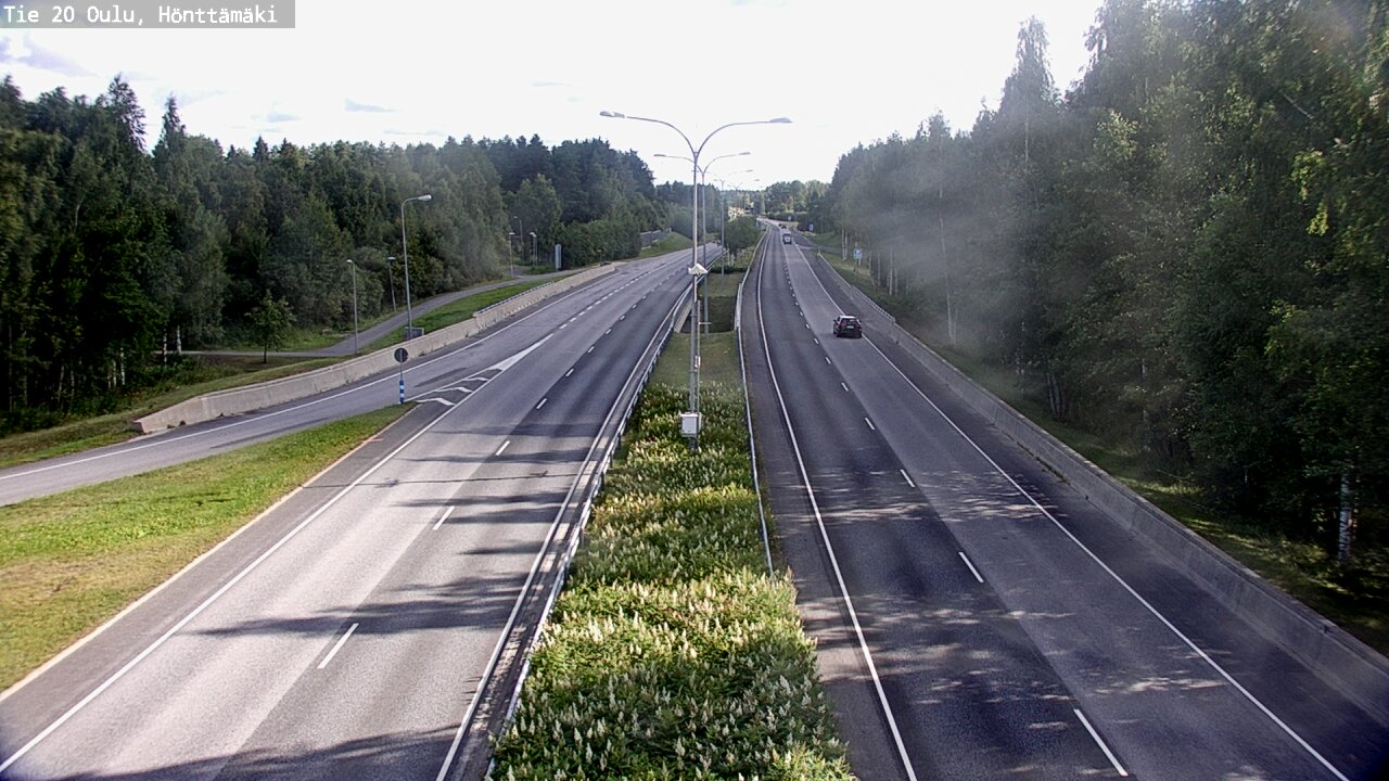 Kelikamerat Kuva Tie 20 Oulu, Hönttämäki, Oulu, Pohjois-Pohjanmaa