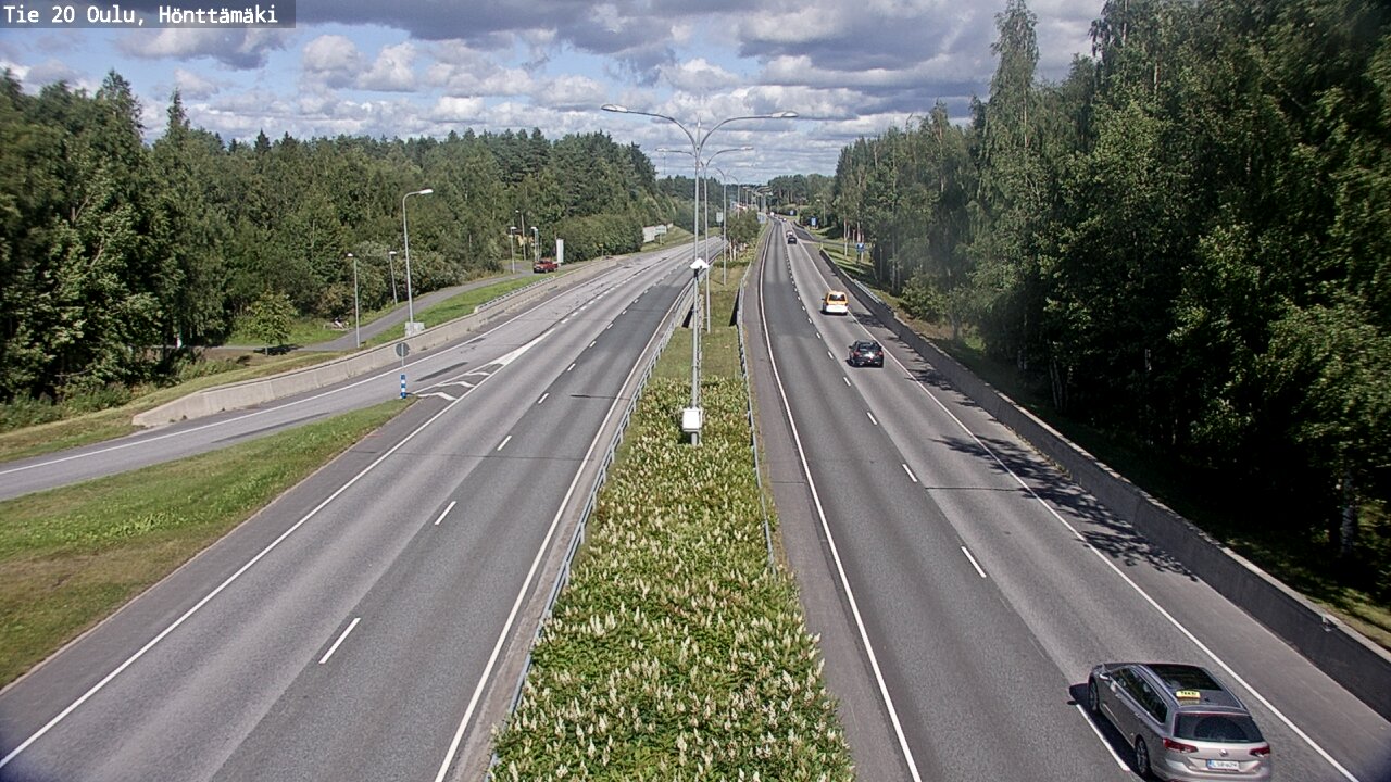 Kelikamerat Kuva Tie 20 Oulu, Hönttämäki, Oulu, Pohjois-Pohjanmaa