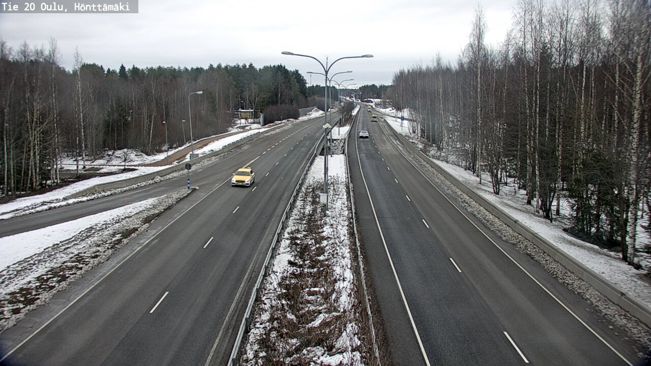 Kelikamerat Kuva Tie 20 Oulu, Hönttämäki, Oulu, Pohjois-Pohjanmaa