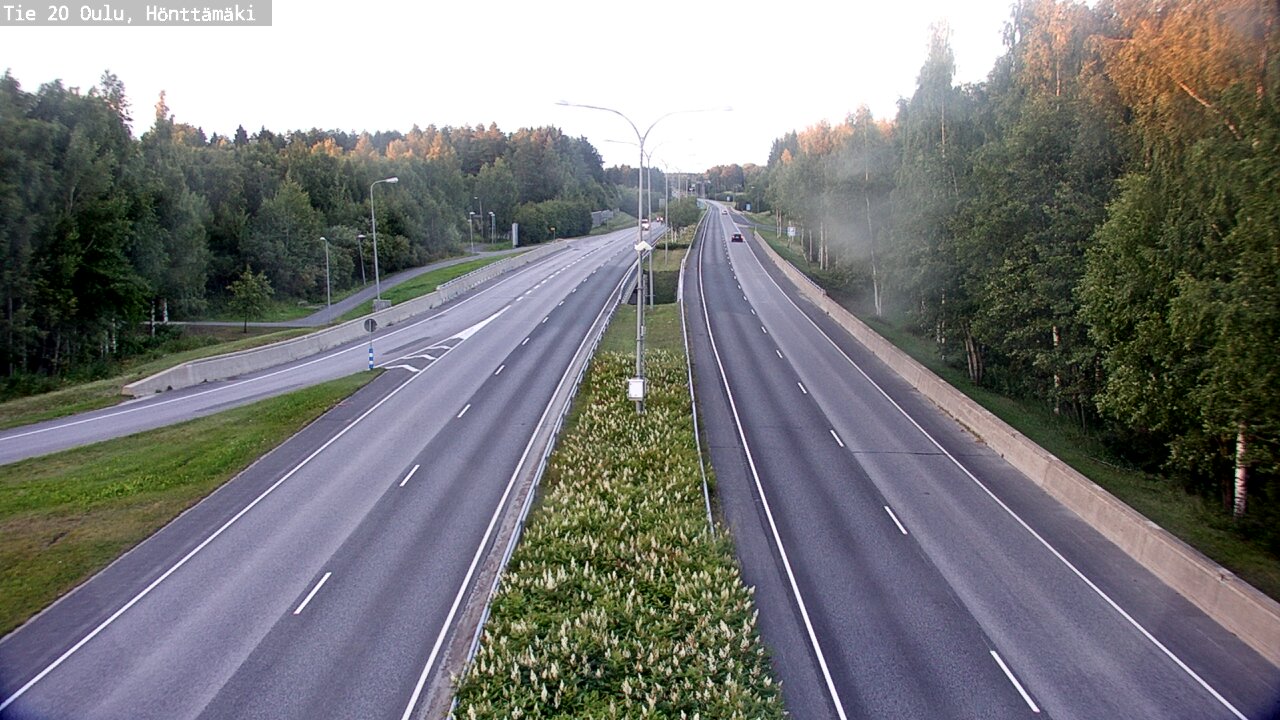 Kelikamerat Kuva Tie 20 Oulu, Hönttämäki, Oulu, Pohjois-Pohjanmaa