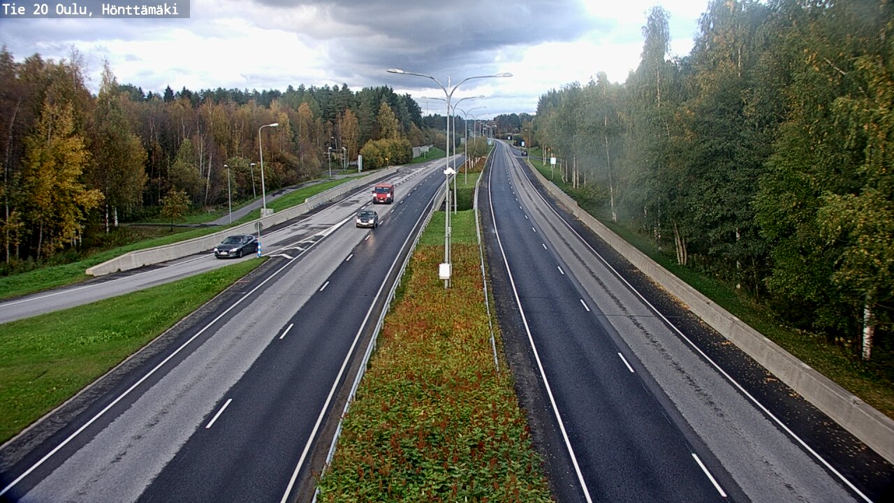 Kelikamerat Kuva Tie 20 Oulu, Hönttämäki, Oulu, Pohjois-Pohjanmaa
