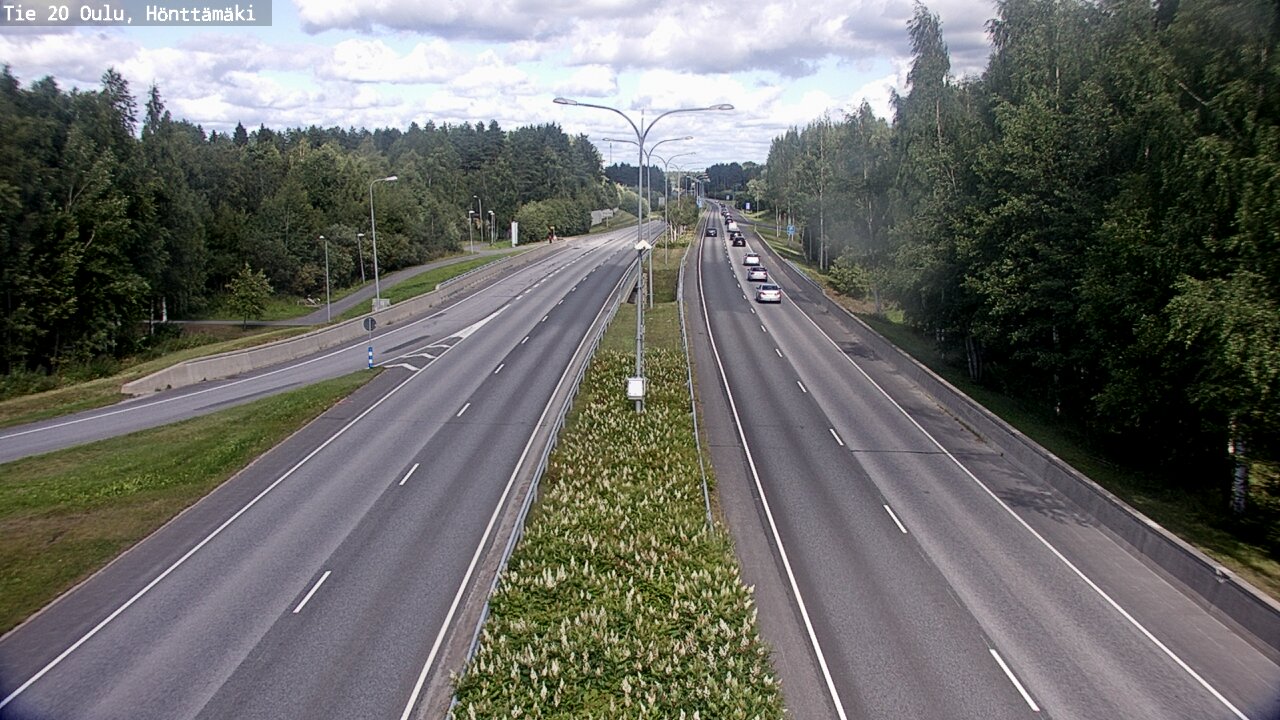 Kelikamerat Kuva Tie 20 Oulu, Hönttämäki, Oulu, Pohjois-Pohjanmaa