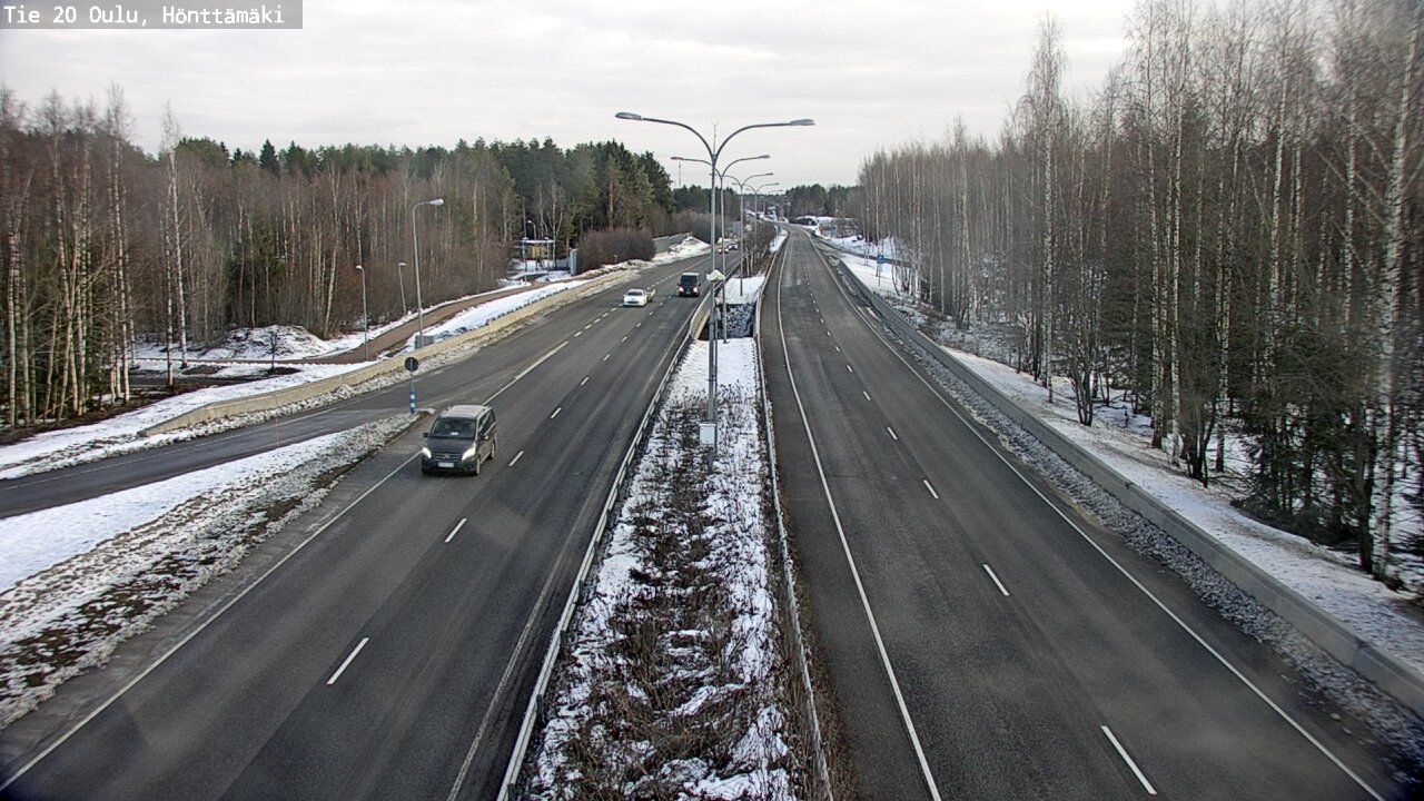 Kelikamerat Kuva Tie 20 Oulu, Hönttämäki, Oulu, Pohjois-Pohjanmaa