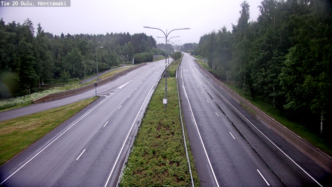 Kelikamerat Kuva Tie 20 Oulu, Hönttämäki, Oulu, Pohjois-Pohjanmaa