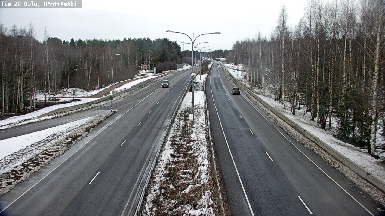 Kelikamerat Kuva Tie 20 Oulu, Hönttämäki, Oulu, Pohjois-Pohjanmaa