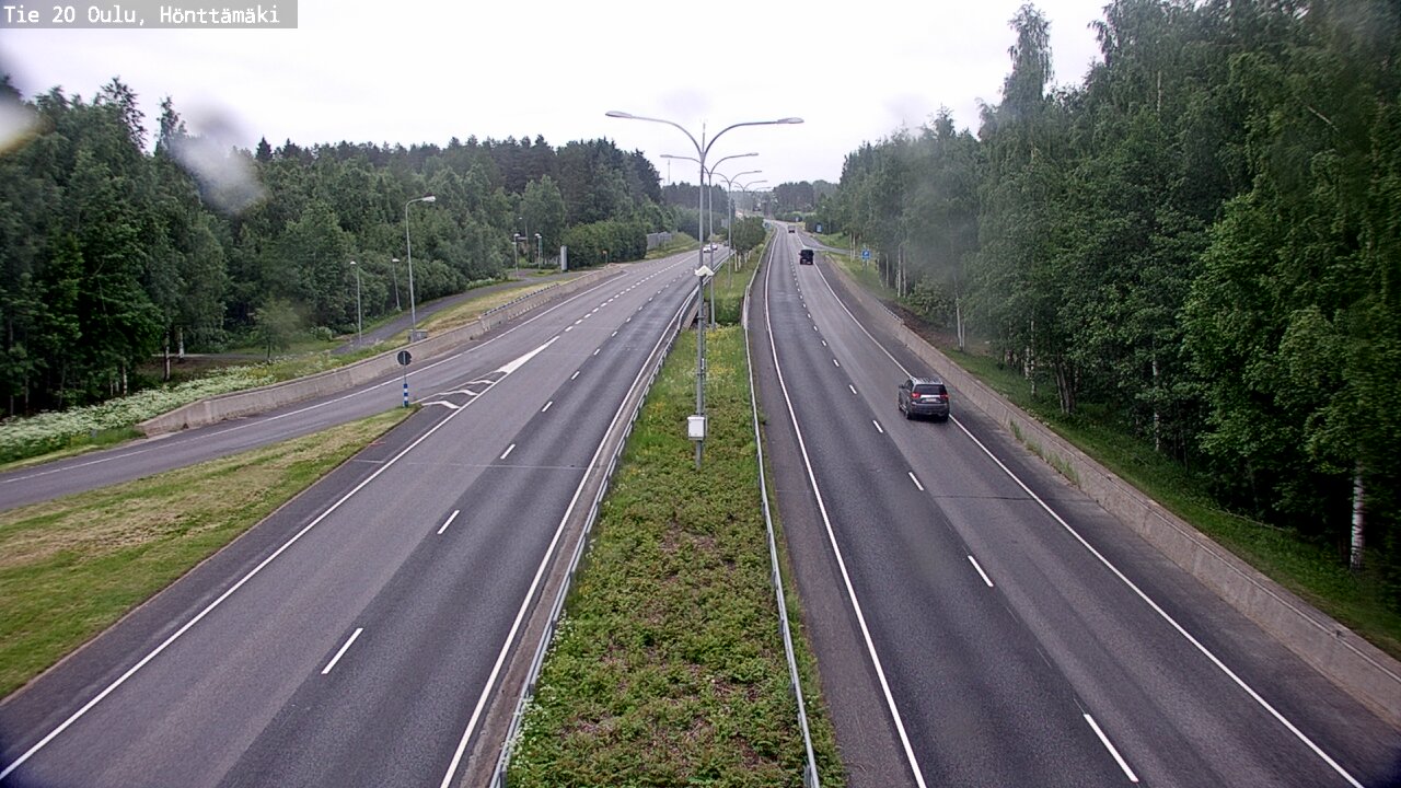 Kelikamerat Kuva Tie 20 Oulu, Hönttämäki, Oulu, Pohjois-Pohjanmaa