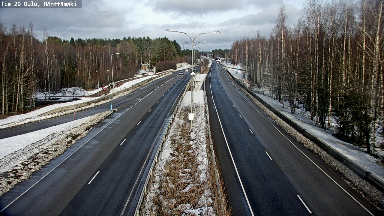 Kelikamerat Kuva Tie 20 Oulu, Hönttämäki, Oulu, Pohjois-Pohjanmaa