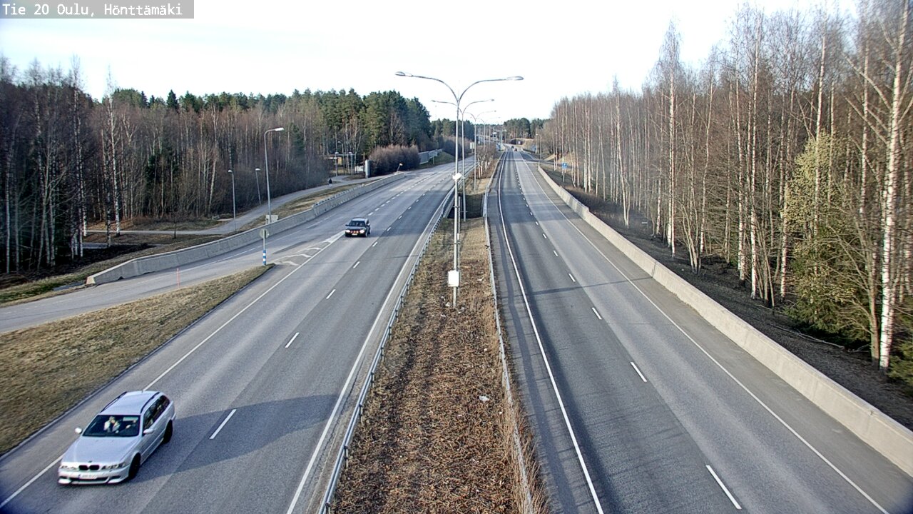 Weather Camera Image Road 20 Oulu, Hönttämäki, Oulu, Pohjois-Pohjanmaa