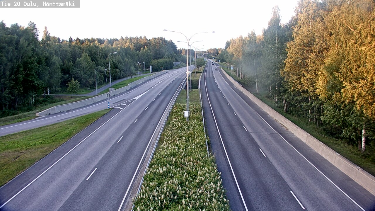 Kelikamerat Kuva Tie 20 Oulu, Hönttämäki, Oulu, Pohjois-Pohjanmaa