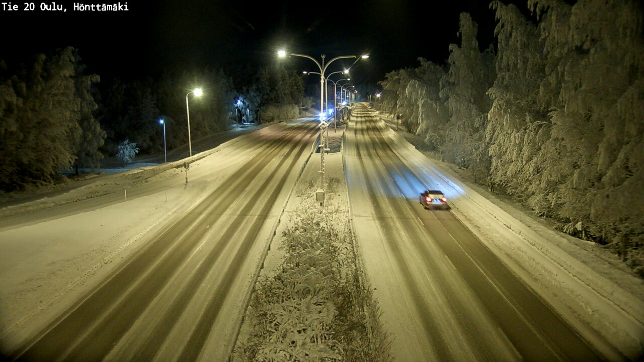 Kelikamerat Kuva Tie 20 Oulu, Hönttämäki, Oulu, Pohjois-Pohjanmaa
