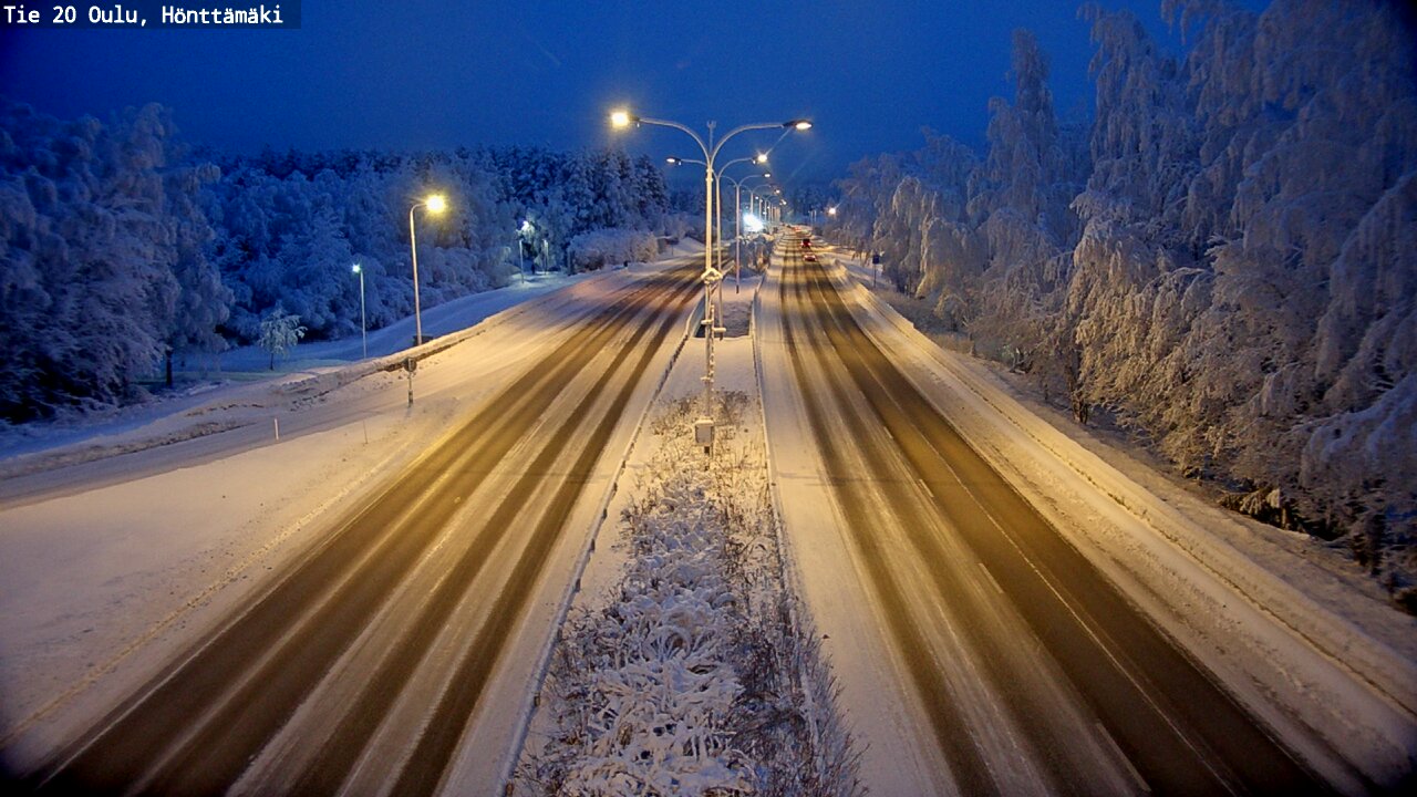 Kelikamerat Kuva Tie 20 Oulu, Hönttämäki, Oulu, Pohjois-Pohjanmaa