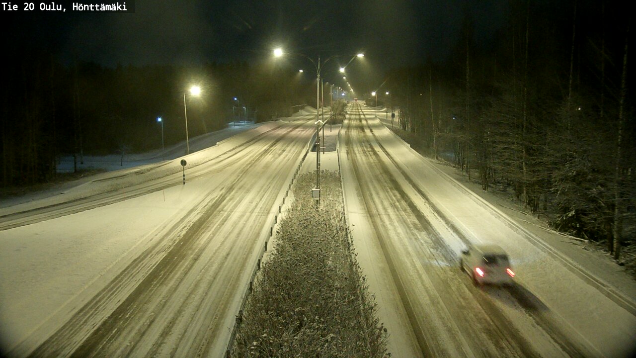 Kelikamerat Kuva Tie 20 Oulu, Hönttämäki, Oulu, Pohjois-Pohjanmaa