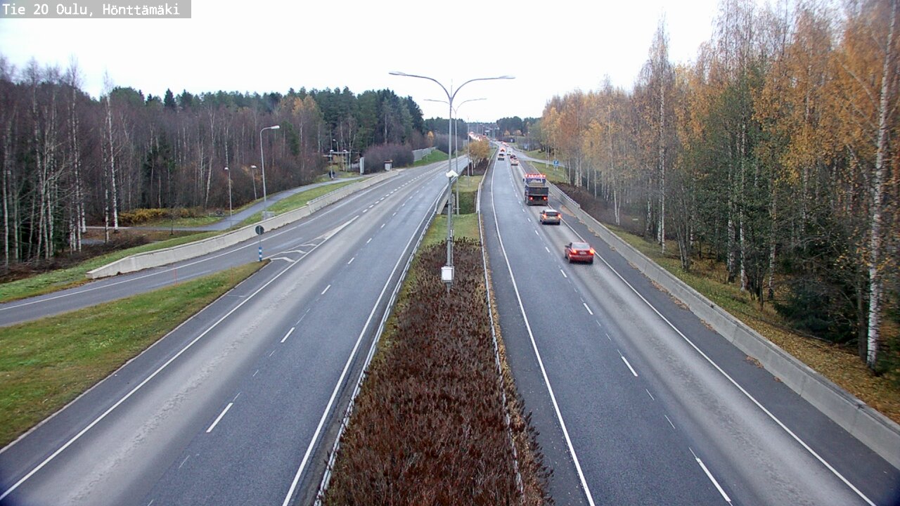 Kelikamerat Kuva Tie 20 Oulu, Hönttämäki, Oulu, Pohjois-Pohjanmaa