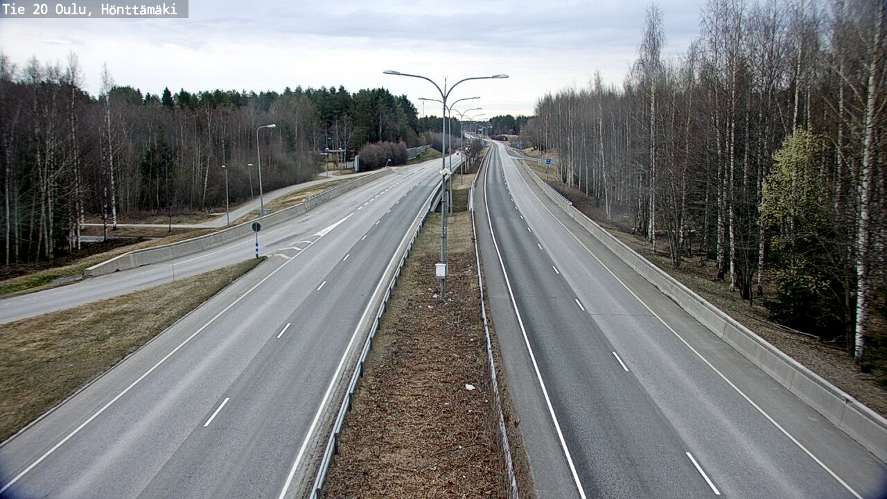 Kelikamerat Kuva Tie 20 Oulu, Hönttämäki, Oulu, Pohjois-Pohjanmaa