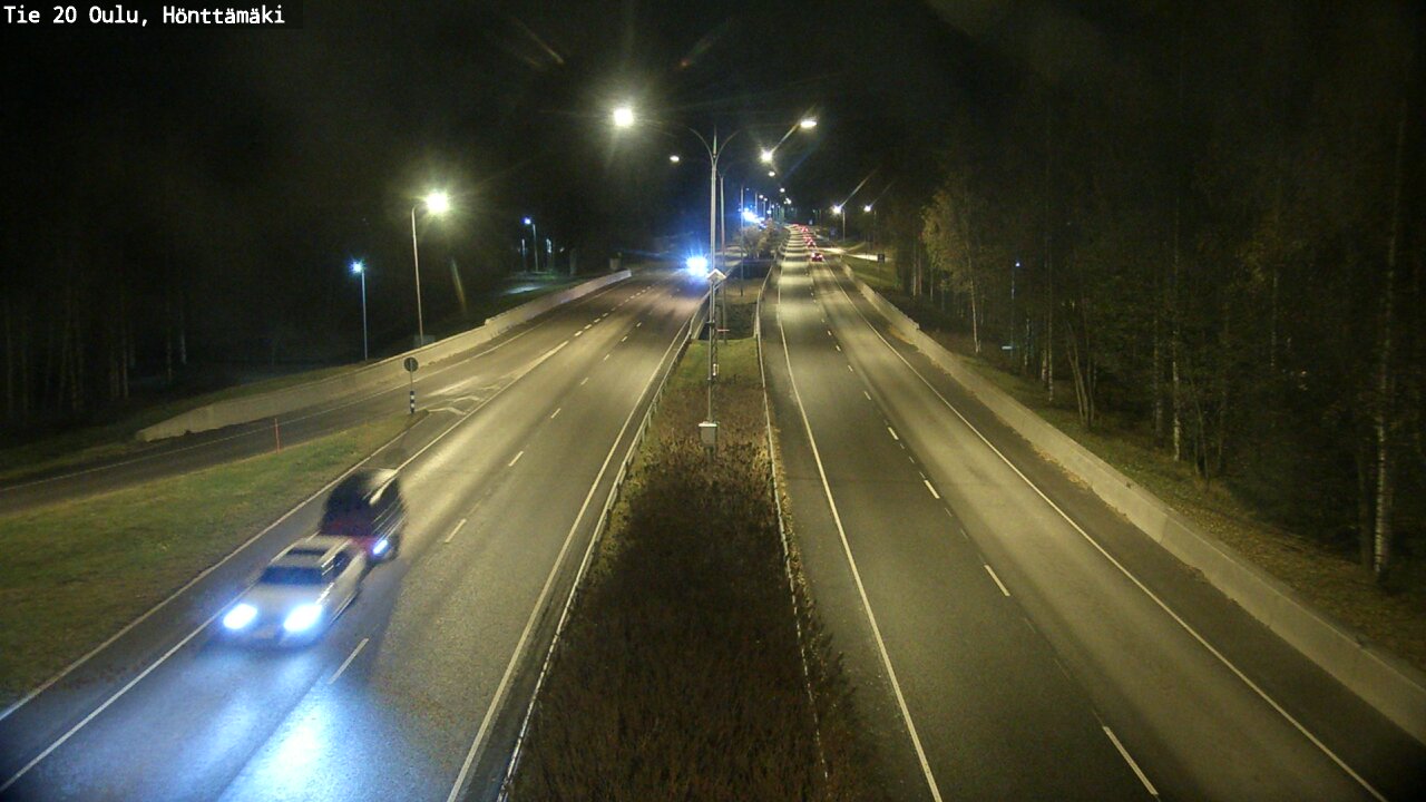 Kelikamerat Kuva Tie 20 Oulu, Hönttämäki, Oulu, Pohjois-Pohjanmaa