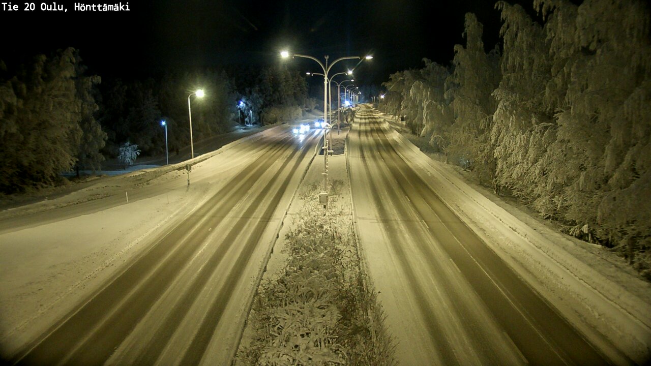 Kelikamerat Kuva Tie 20 Oulu, Hönttämäki, Oulu, Pohjois-Pohjanmaa