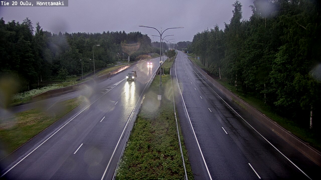 Kelikamerat Kuva Tie 20 Oulu, Hönttämäki, Oulu, Pohjois-Pohjanmaa