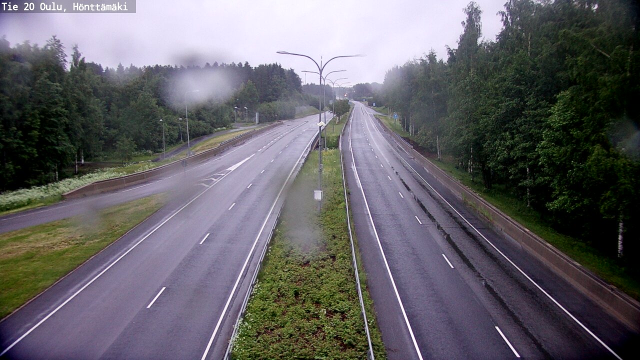 Kelikamerat Kuva Tie 20 Oulu, Hönttämäki, Oulu, Pohjois-Pohjanmaa