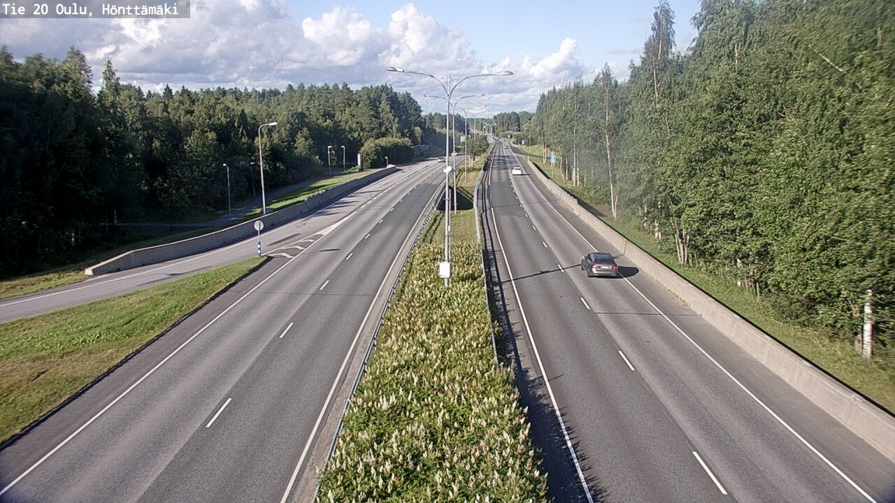 Kelikamerat Kuva Tie 20 Oulu, Hönttämäki, Oulu, Pohjois-Pohjanmaa