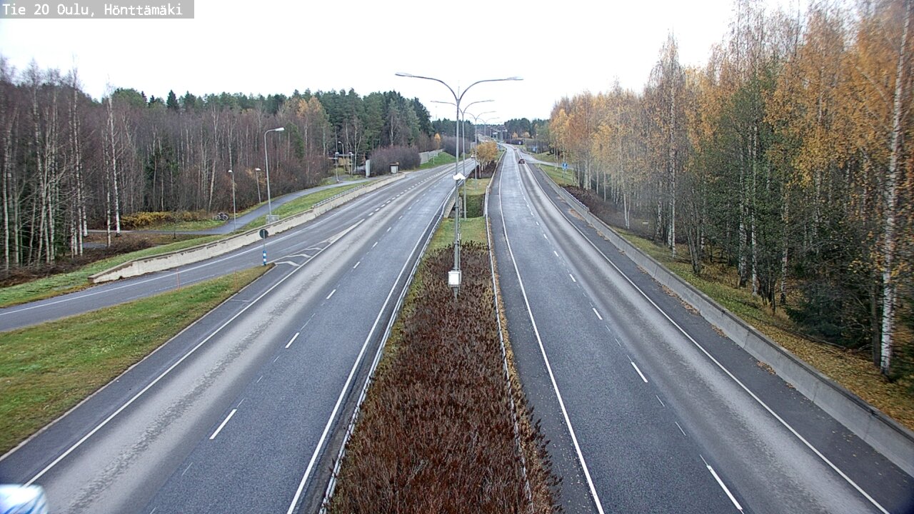 Kelikamerat Kuva Tie 20 Oulu, Hönttämäki, Oulu, Pohjois-Pohjanmaa
