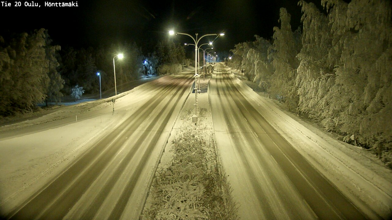 Kelikamerat Kuva Tie 20 Oulu, Hönttämäki, Oulu, Pohjois-Pohjanmaa
