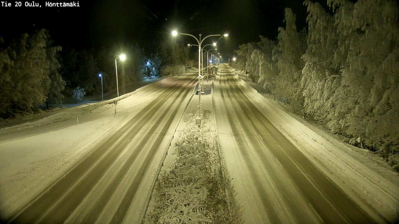 Kelikamerat Kuva Tie 20 Oulu, Hönttämäki, Oulu, Pohjois-Pohjanmaa