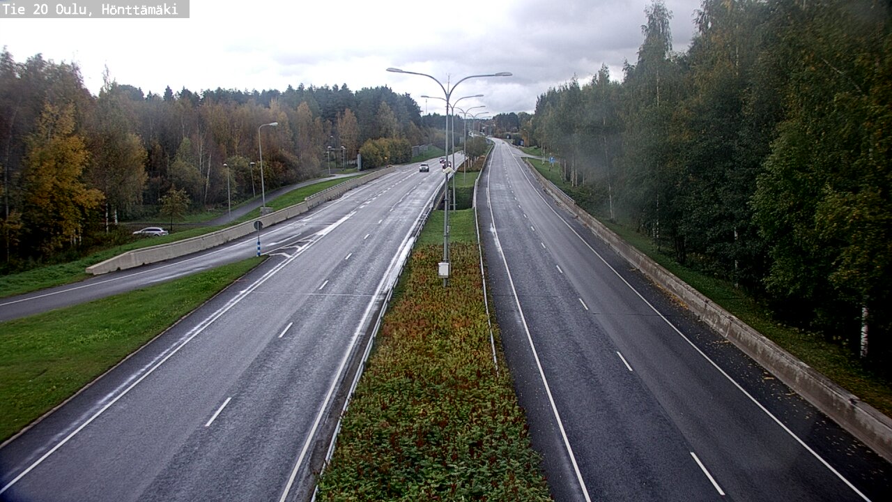 Kelikamerat Kuva Tie 20 Oulu, Hönttämäki, Oulu, Pohjois-Pohjanmaa