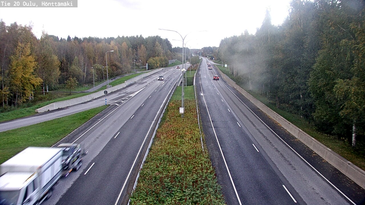 Kelikamerat Kuva Tie 20 Oulu, Hönttämäki, Oulu, Pohjois-Pohjanmaa