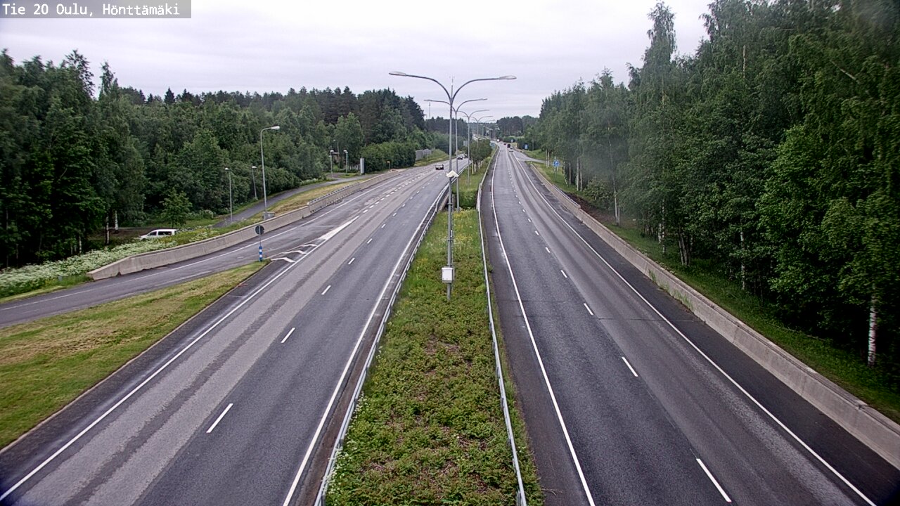 Kelikamerat Kuva Tie 20 Oulu, Hönttämäki, Oulu, Pohjois-Pohjanmaa