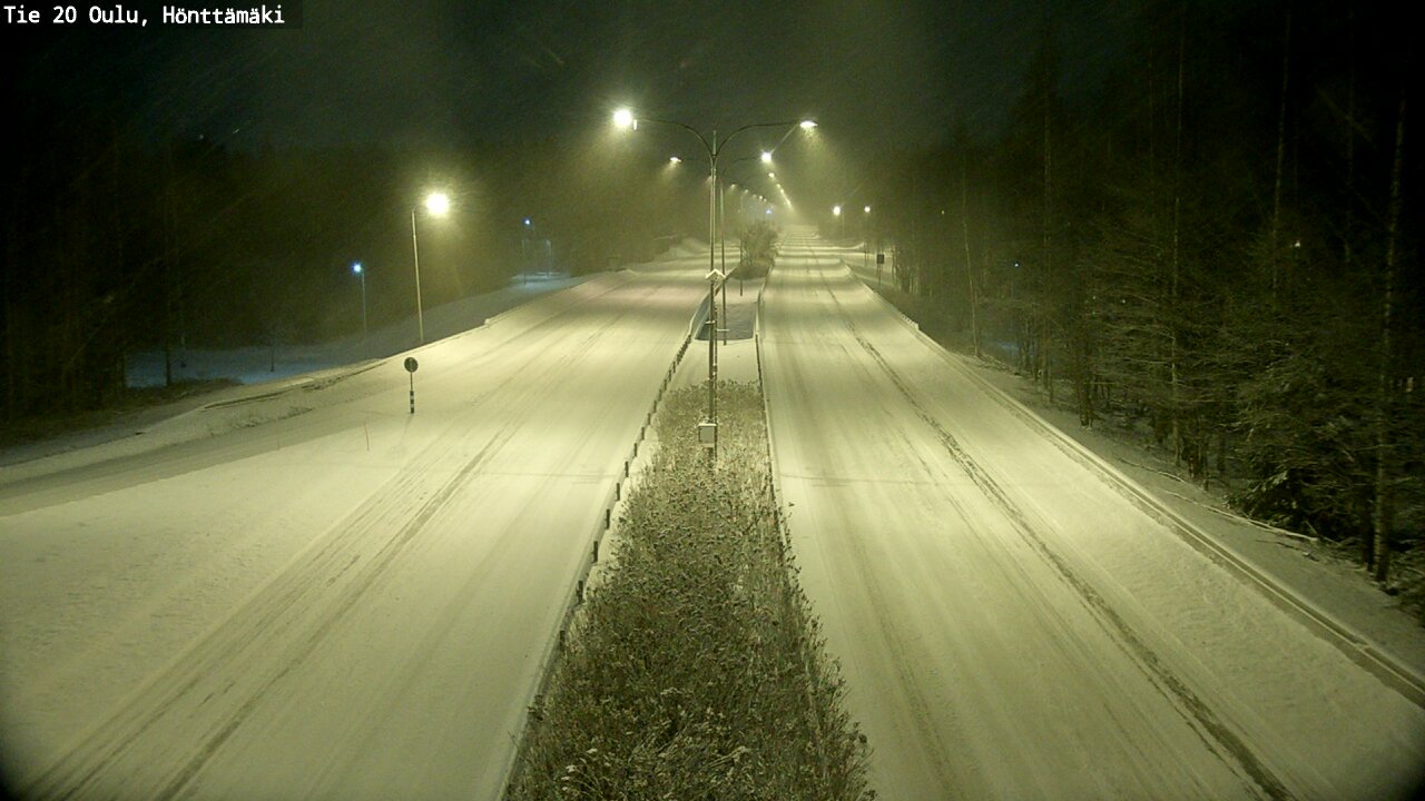 Kelikamerat Kuva Tie 20 Oulu, Hönttämäki, Oulu, Pohjois-Pohjanmaa