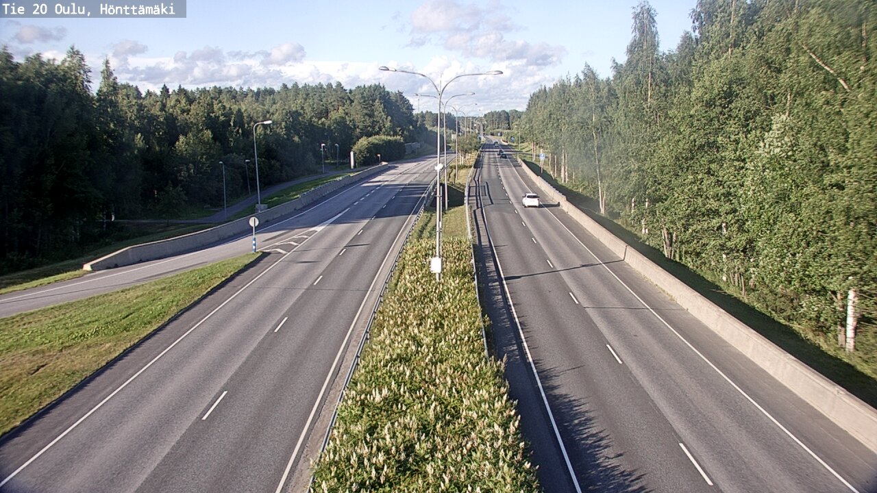 Kelikamerat Kuva Tie 20 Oulu, Hönttämäki, Oulu, Pohjois-Pohjanmaa