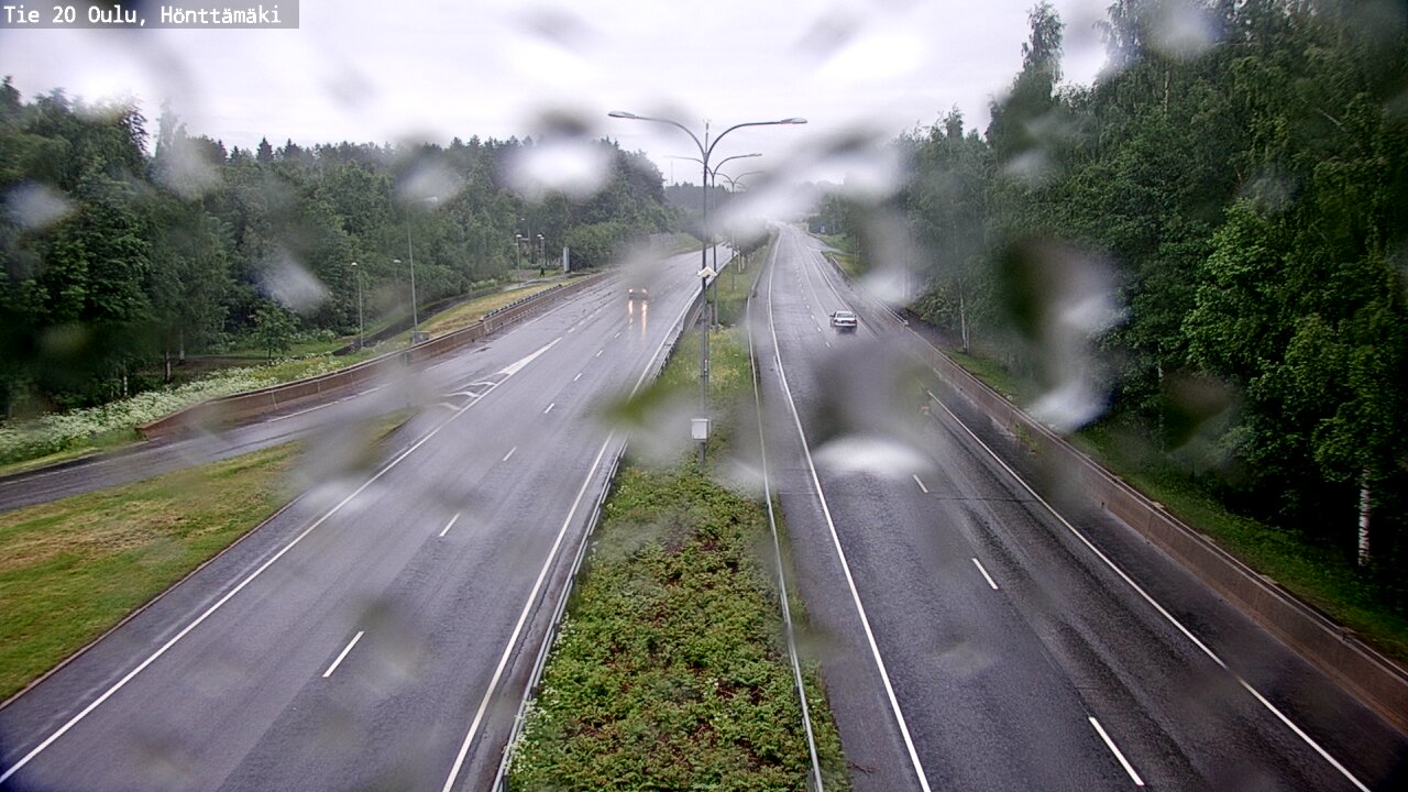 Kelikamerat Kuva Tie 20 Oulu, Hönttämäki, Oulu, Pohjois-Pohjanmaa