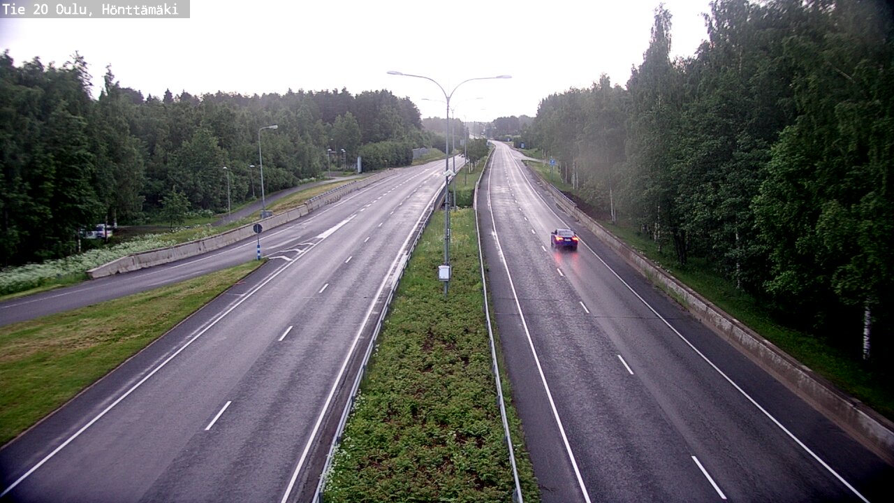 Kelikamerat Kuva Tie 20 Oulu, Hönttämäki, Oulu, Pohjois-Pohjanmaa