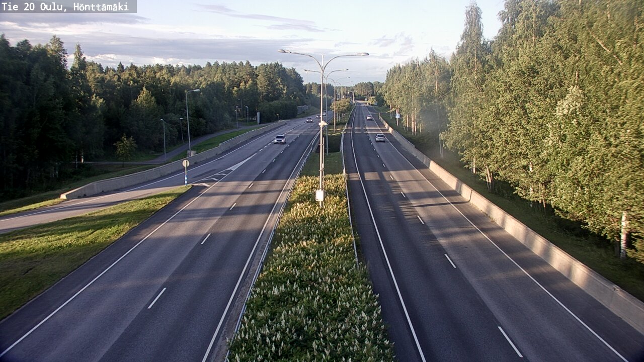 Kelikamerat Kuva Tie 20 Oulu, Hönttämäki, Oulu, Pohjois-Pohjanmaa