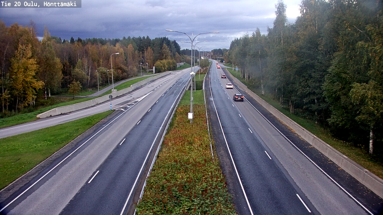 Kelikamerat Kuva Tie 20 Oulu, Hönttämäki, Oulu, Pohjois-Pohjanmaa