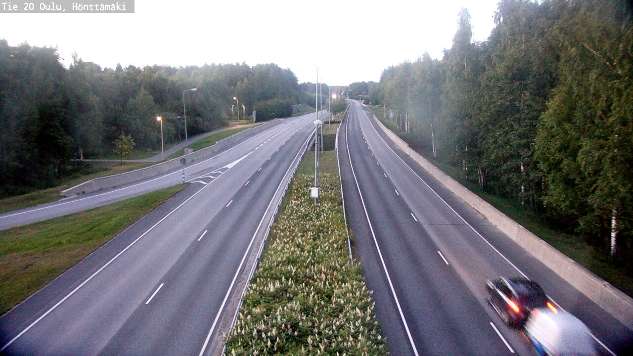 Kelikamerat Kuva Tie 20 Oulu, Hönttämäki, Oulu, Pohjois-Pohjanmaa