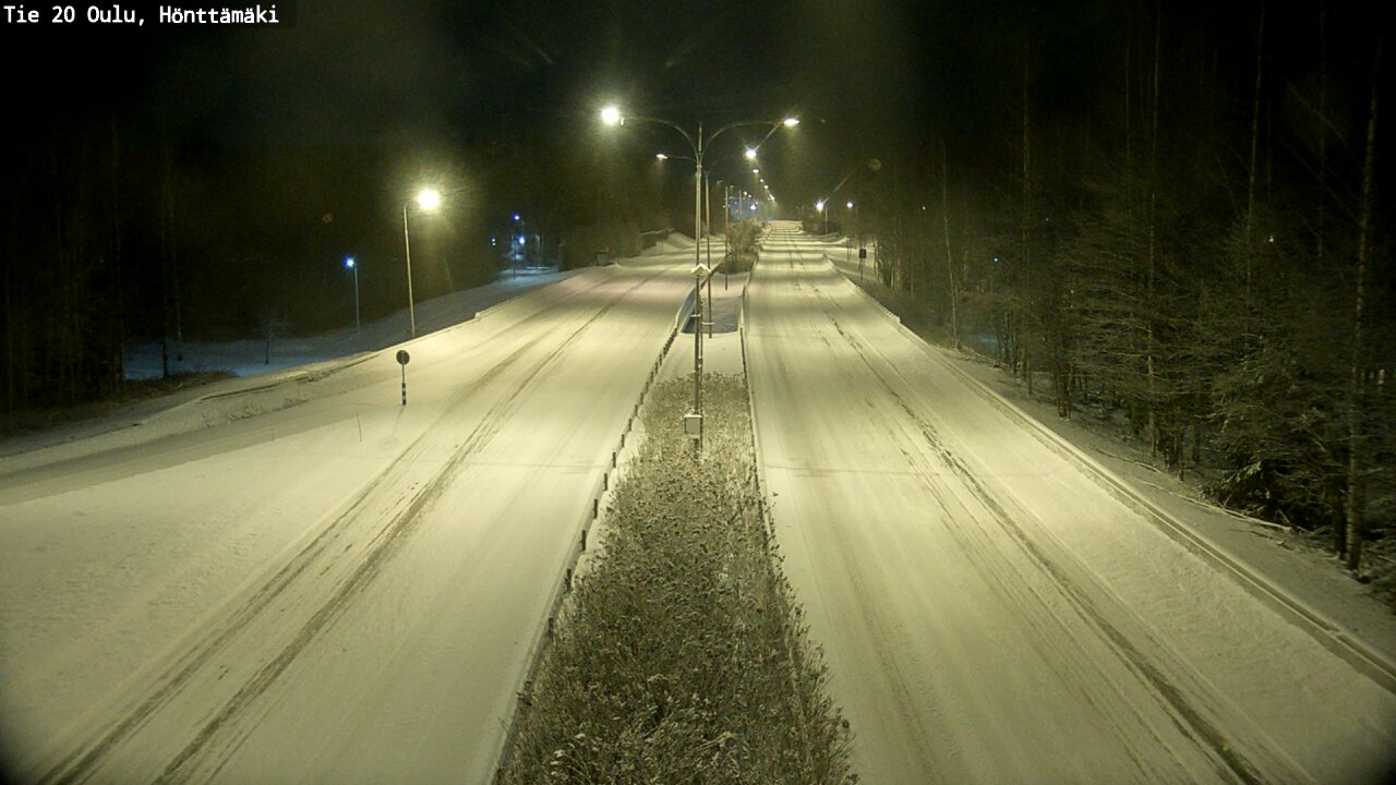 Kelikamerat Kuva Tie 20 Oulu, Hönttämäki, Oulu, Pohjois-Pohjanmaa