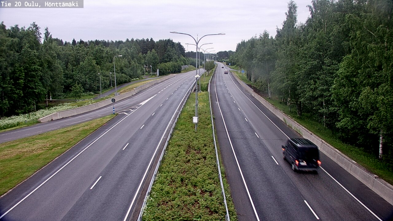 Kelikamerat Kuva Tie 20 Oulu, Hönttämäki, Oulu, Pohjois-Pohjanmaa